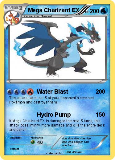 Pokemon Mega Charizard EX