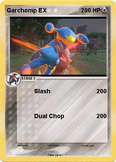 Pokemon Garchomp EX