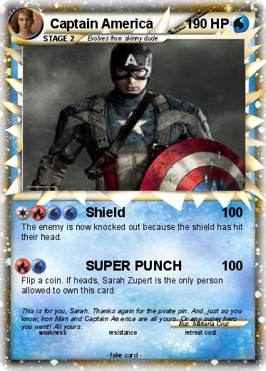 Pokemon Captain America