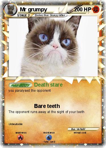 Pokemon Mr grumpy