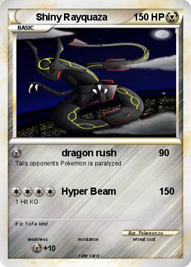 Pokemon Shiny Rayquaza