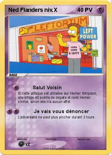 Pokemon Ned Flanders niv.X