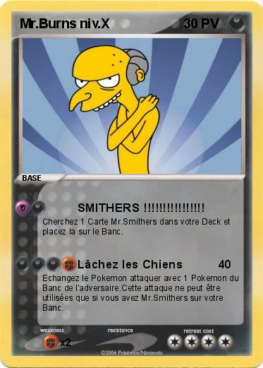 Pokemon Mr.Burns niv.X