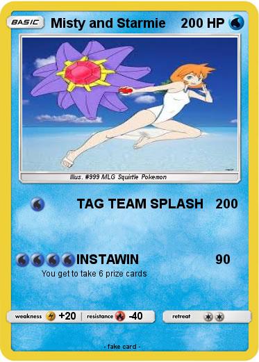 Pokemon Misty and Starmie
