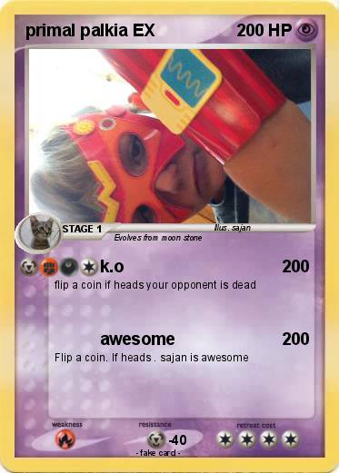 Pokemon primal palkia EX