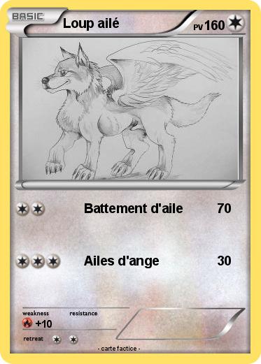 Pokemon Loup ailé