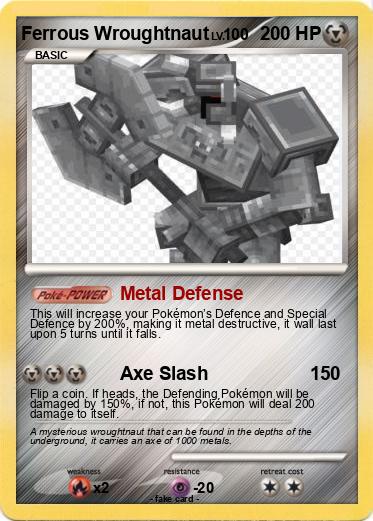 Pokemon Ferrous Wroughtnaut