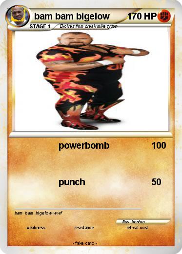 Pokemon bam bam bigelow