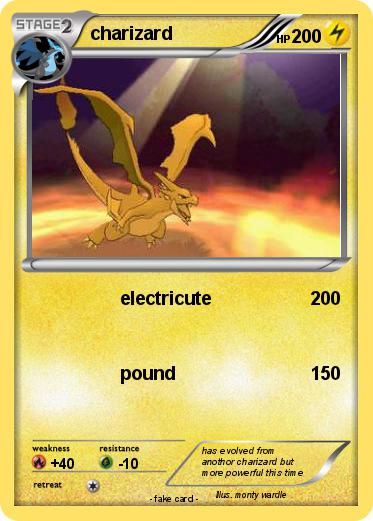 Pokemon charizard