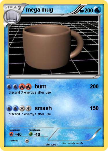 Pokemon mega mug
