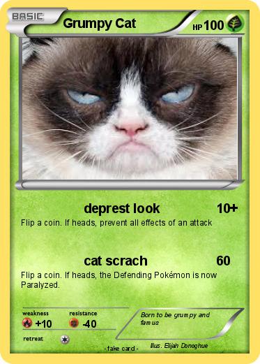 Pokemon Grumpy Cat
