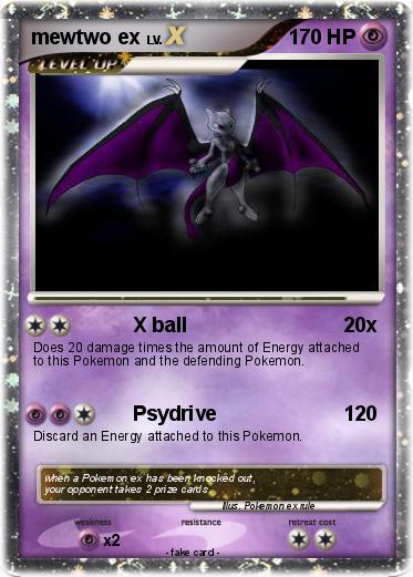 Pokemon mewtwo ex