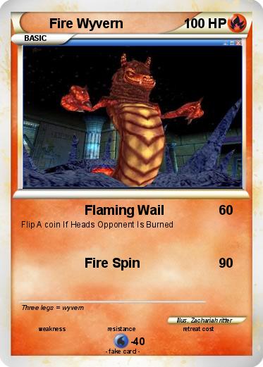 Pokemon Fire Wyvern