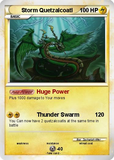 Pokemon Storm Quetzalcoatl