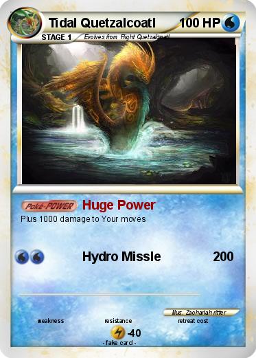 Pokemon Tidal Quetzalcoatl