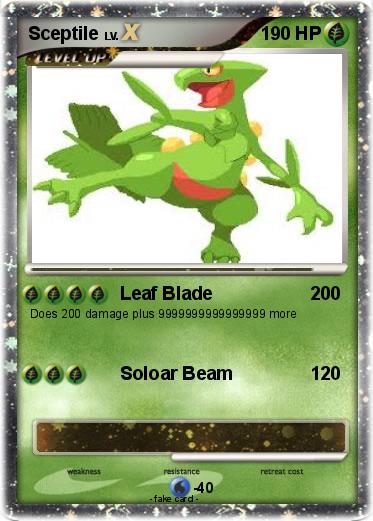 Pokemon Sceptile