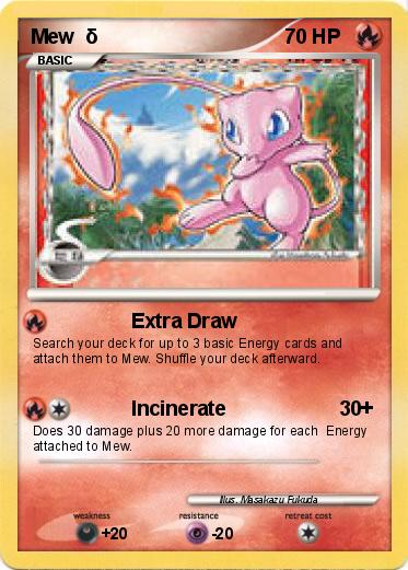 Pokemon Mew  δ