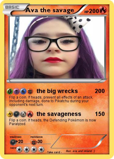 Pokemon Ava the savage