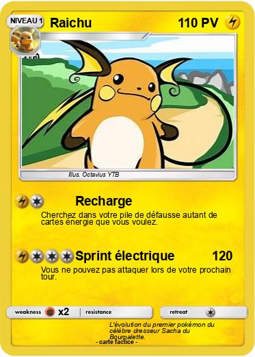 Pokemon Raichu