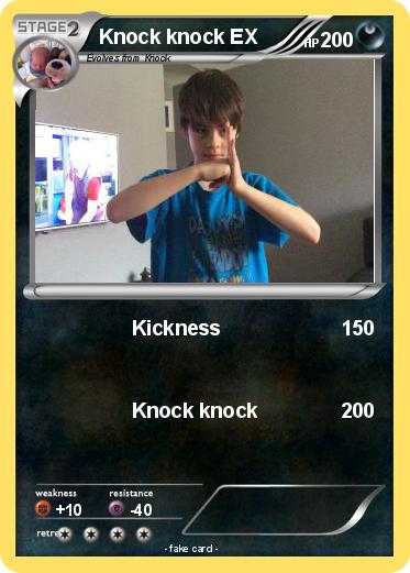 Pokemon Knock knock EX