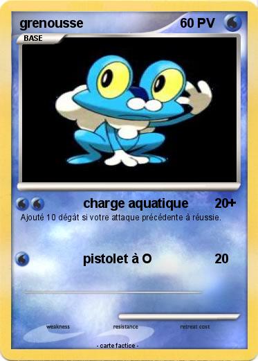 Pokemon grenousse