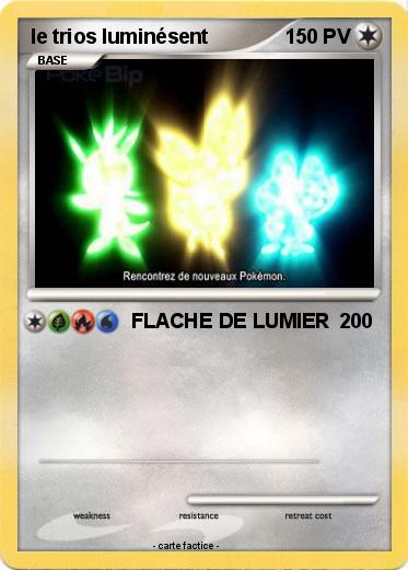 Pokemon le trios luminésent