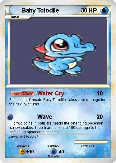 Pokemon Baby Totodile