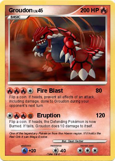 Pokemon Groudon