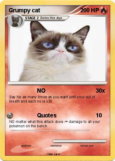 Pokemon Grumpy cat