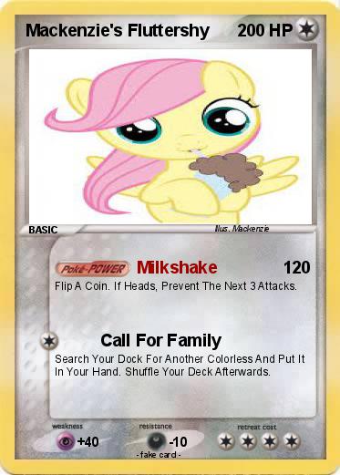 Pokemon Mackenzie's Fluttershy