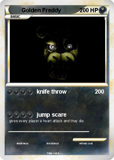 Pokemon Golden Freddy