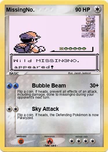 Pokemon MissingNo.