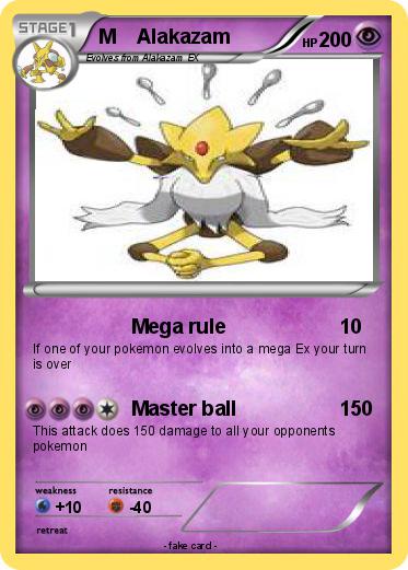 Pokemon M    Alakazam