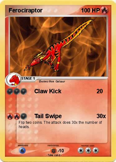 Pokemon Ferociraptor