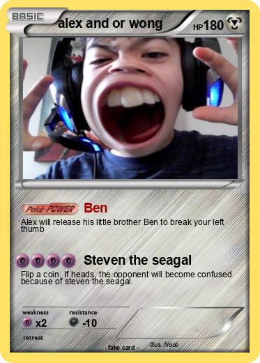 Pokemon alex and or wong