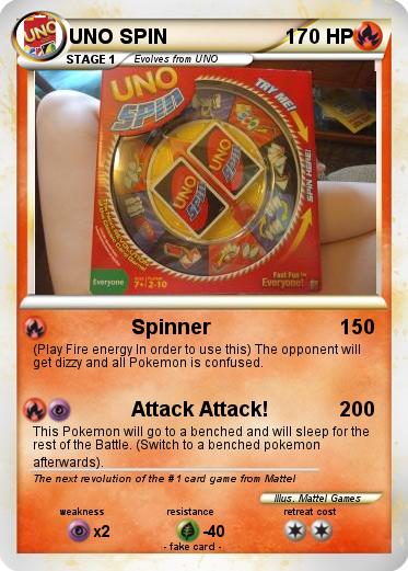 Pokemon UNO SPIN