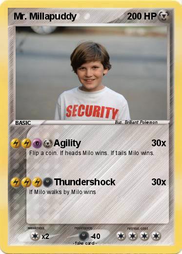 Pokemon Mr. Millapuddy