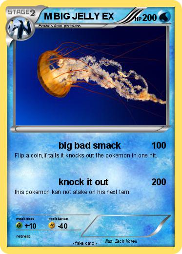 Pokemon M BIG JELLY EX