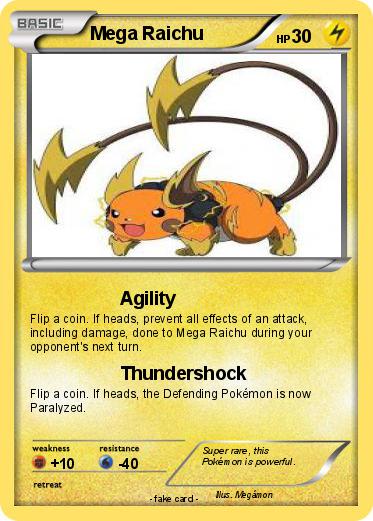 Pokemon Mega Raichu