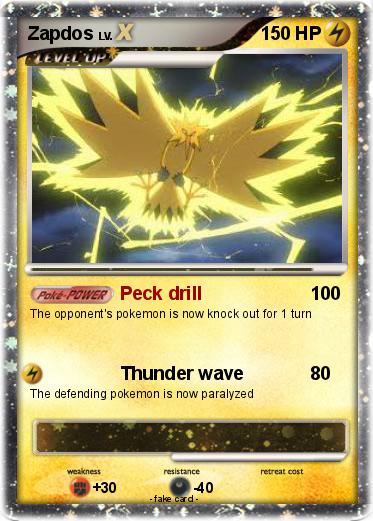 Pokemon Zapdos