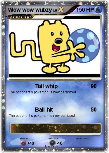Pokemon Wow wow wubzy