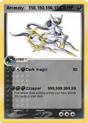 Pokemon Arceusy    150,150,150,150,