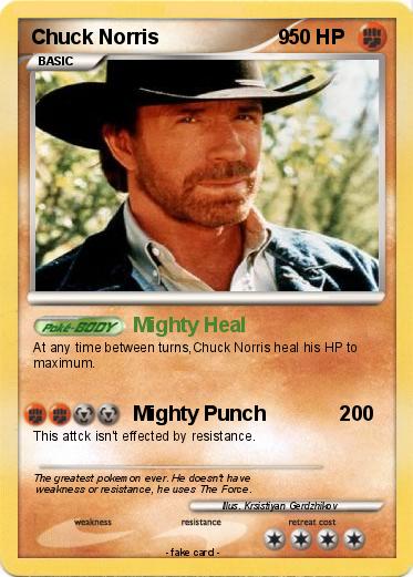 Pokemon Chuck Norris                     9