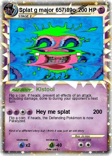 Pokemon Splat g major 657i89o