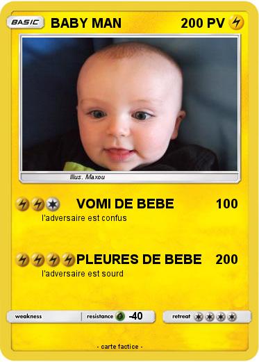 Pokemon BABY MAN
