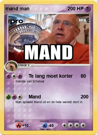 Pokemon mand man