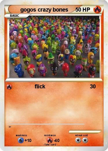 Pokemon gogos crazy bones