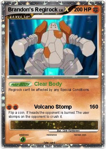 Pokemon Brandon's Regirock