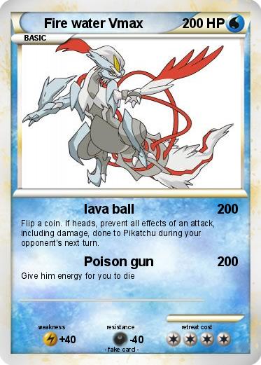 Pokemon Fire water Vmax