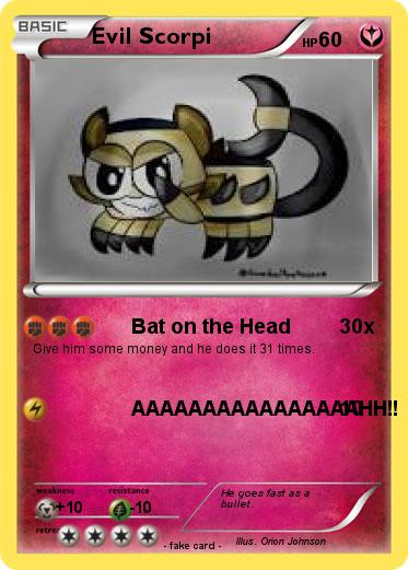 Pokemon Evil Scorpi